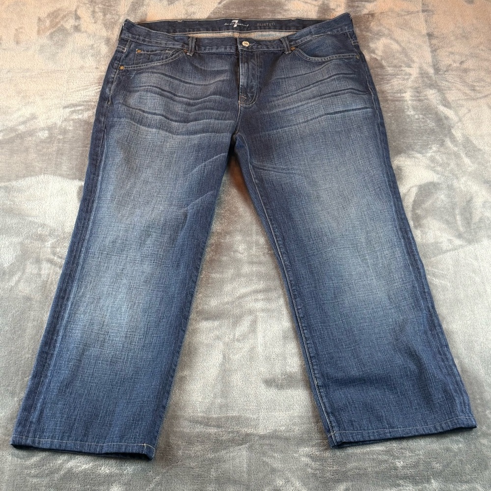 Seven 7 For All Mankind Men's Jeans Austyn Size 40 Medium Wash